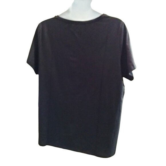 Amazon Essentials Size 3XL Black Scoop Neck Short-Sleeve T-Shirt Pack Of 2 - Picture 6 of 9